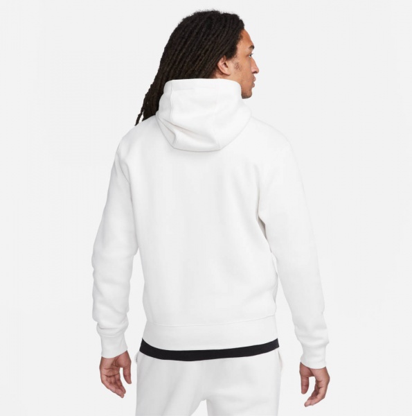 Джемпер Nike CLUB+ BB PO HOODIE MLOGO DX0783-030 р. 2XL бежевый