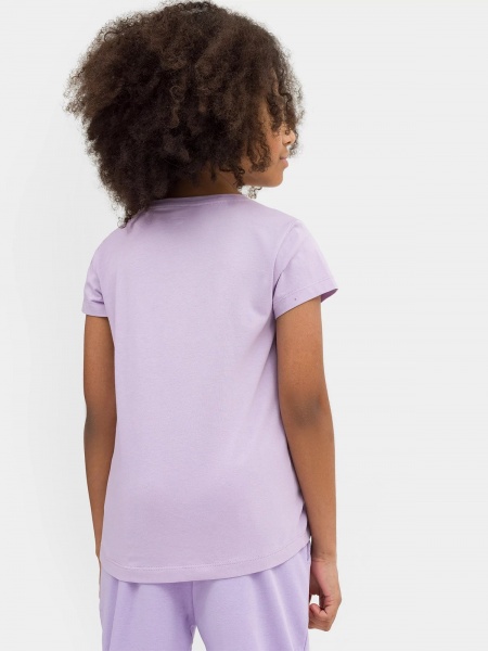 Футболка 4F 4FJSS23TTSHF279-52S р.128 фиолетовый