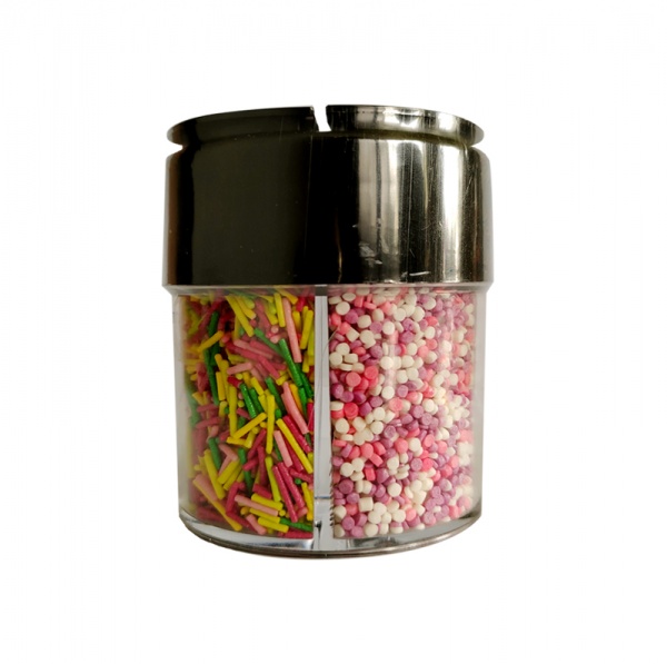 Посыпка кондитерская Добрик 4-х секционной банке Премиум