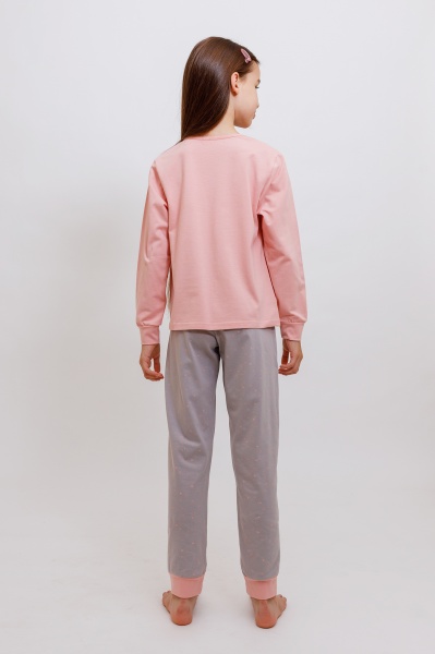 Пижама для девочек KOSTA р.146–152 серый 2516-4 