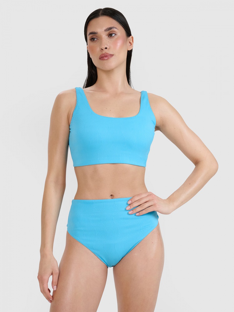 Бра 4F BIKINI TOP F084 4FRSS25UBKTF084-48S р.L бірюзовий