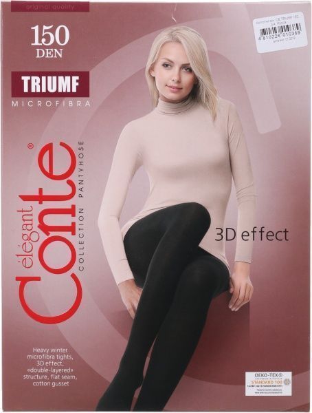 Колготки Conte Triumf 150 den microfibra р. 4 мокко 1 шт. 