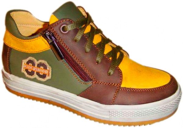 Ботинки Bistfor для мальчика р.34 желто-зеленый 87003/245/9 ут. 