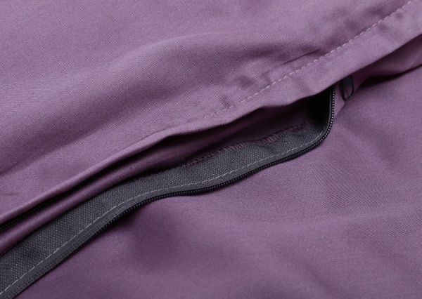 Пододеяльник Solid 1,5 160x220 см фиолетовый Luna 