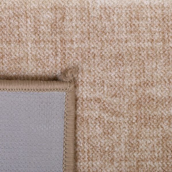 Килимок Cleopatra for Trading and International Marketing на гумовій основі карвед 50х80 см ббежевий з коричневим