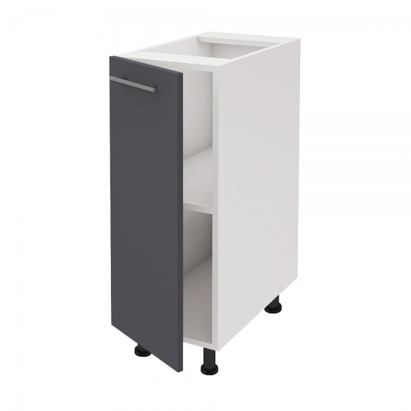 Тумба нижня Руна МН 300x818x520 мм сірий попіл РОКО