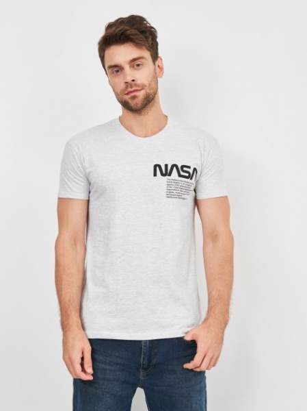 Футболка Sol's IMPERIAL 190 NASA WORM 11500300/81XL р.XL сірий