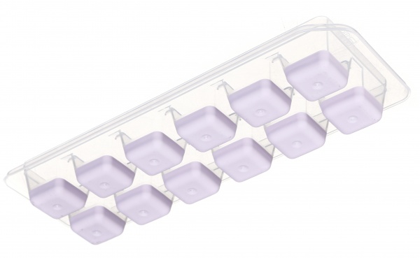 Форма для льда с крышкой пурпурный Flamberg Smart Kitchen