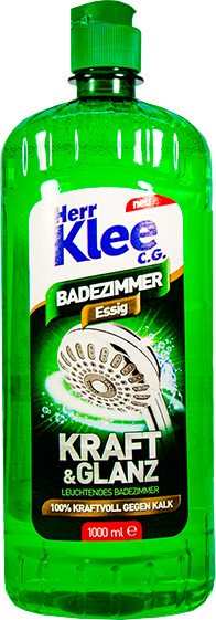 Рідина Herr Klee для миття ванни Badezimmer Essig 1 л