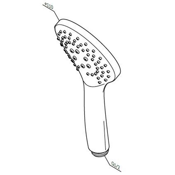 Ручной душ AM.PM Gem F0290000 