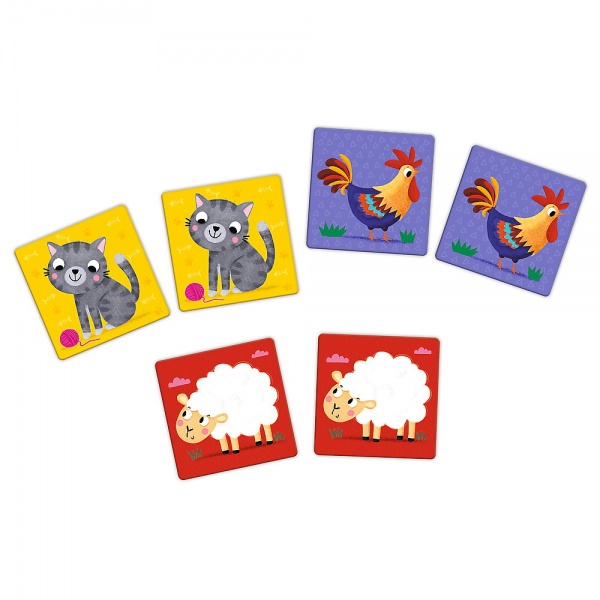 Игра настольная Trefl Ферма Trefl 24 карты 02266