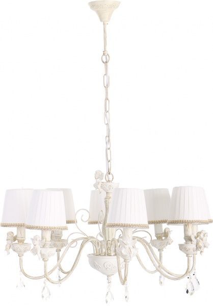 Люстра Arte Lamp A5656LM-8WG 8x40 Вт E14 кремовый белый Сherubino 
