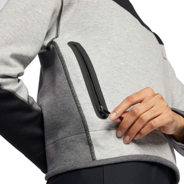 Джемпер Nike W NSW TCH FLC CREW CB AR2855-063 р. S серый