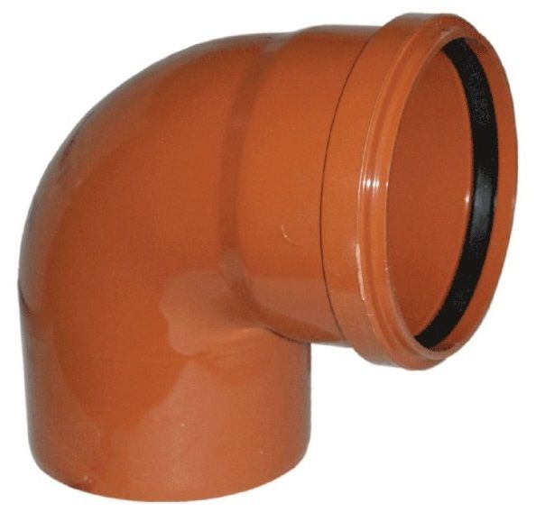 Колено ПВХ d200x30° Инсталпласт