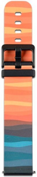 Ремешок для фитнес-браслета Amazfit bip Rainbow and black 469053