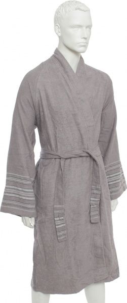 Халат чоловічий Пештемаль р. М сірий 