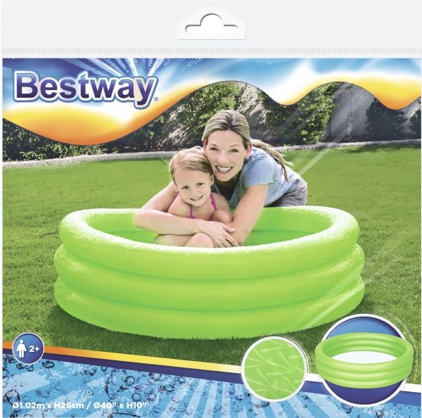Бассейн надувной Bestway Play Pool 152х30 см зеленый