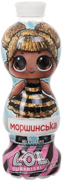 Вода Моршинська негазированная Toy Bottle LOL 0.33 л