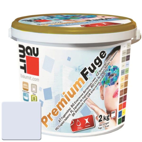 Затирка Baumit Баумакол голубая 2 кг