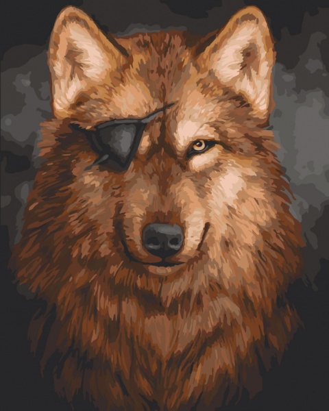Картина за номерами Вервольф 11645-АС 40х50 см ArtCraft 