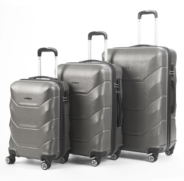 Валіза 42 л сірий MCS V300 на 4 колесах S 20