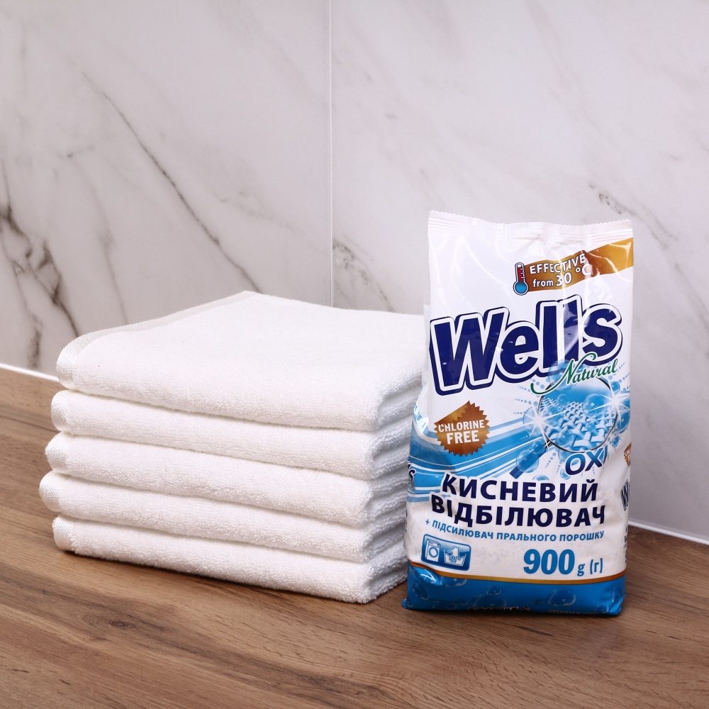 Отбеливатель Wells Natural порошкообразный Classic blue 900 г