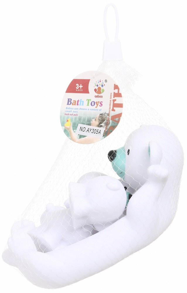 Ігровий набір для купання Оsboo ведмідь білий 4 шт. OTG0954054