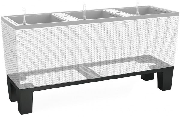 Аксессуар Lechuza Подставка под Trio Cottage 30 прямоугольный (15012) графит 