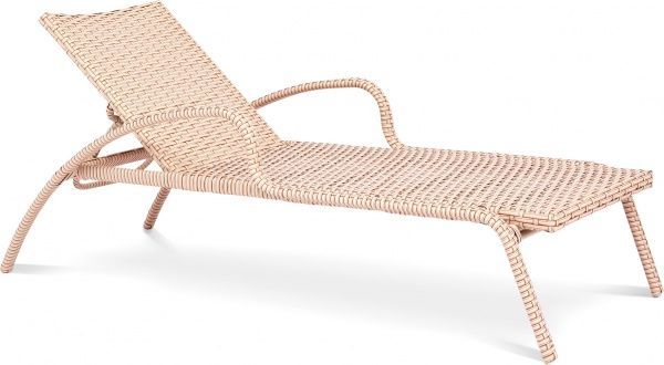 Шезлонг Bella Vita Маврикий бежевый 70x181,5 см 