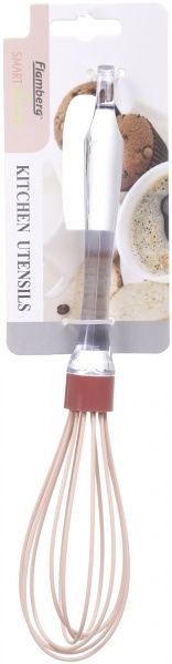 Венчик для взбивания, 30 см, персиковый Flamberg Smart Kitchen