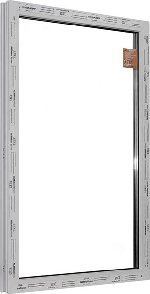 Вікно глухе ALMplast Delux 70 850x1410 мм без відкривання