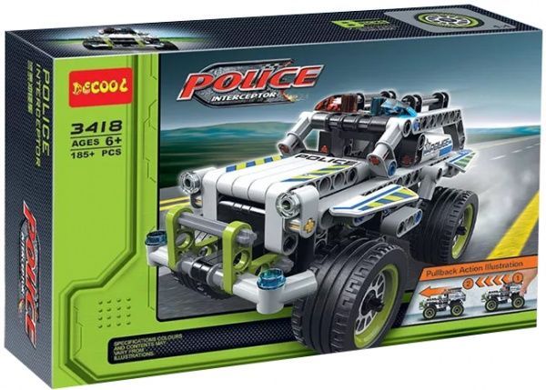 Конструктор Brick Полицейский перехватчик 3418