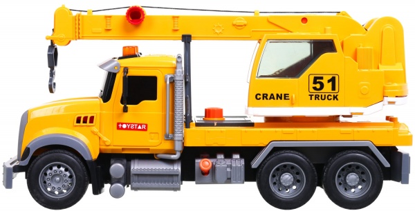 Підйомний кран Shantou інтерактивний 35х12х17 см жовтий 666-51P