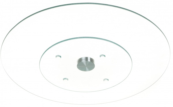 Блюдо кругле поворотне Fiora Clear 35 см (S-E132003)