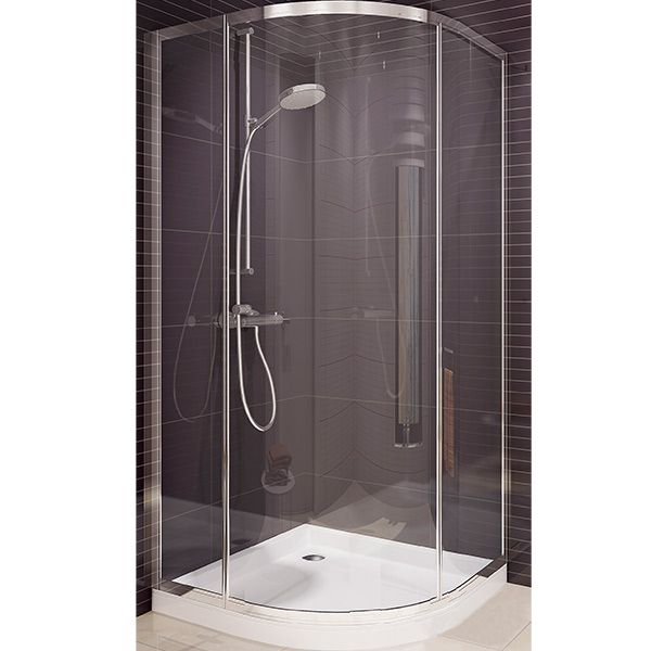 Душова кабіна Koller Pool NF91 90x90 профіль хром, скло прозоре