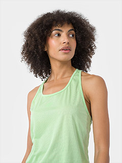 Майка 4F TSHIRT FNK 4FSS23TFTSF309-45S р.S зелений