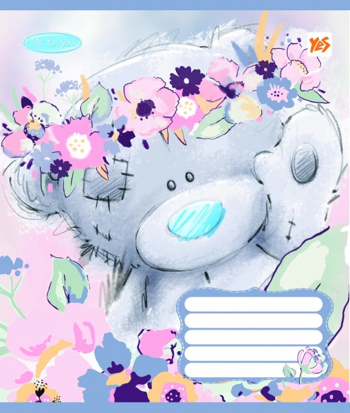 Комплект зошитів MTY Tenderness 12 аркушів у лінію 25 шт. YES