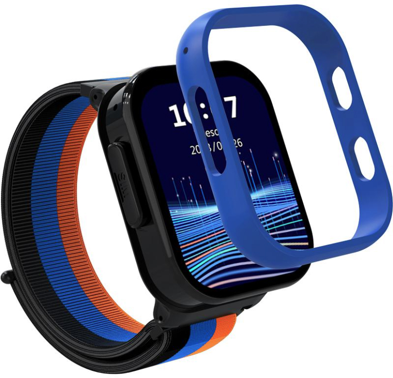 Смарт-часы детские Gelius Pro GP-PK008 (Rainbow) black (00000098499)