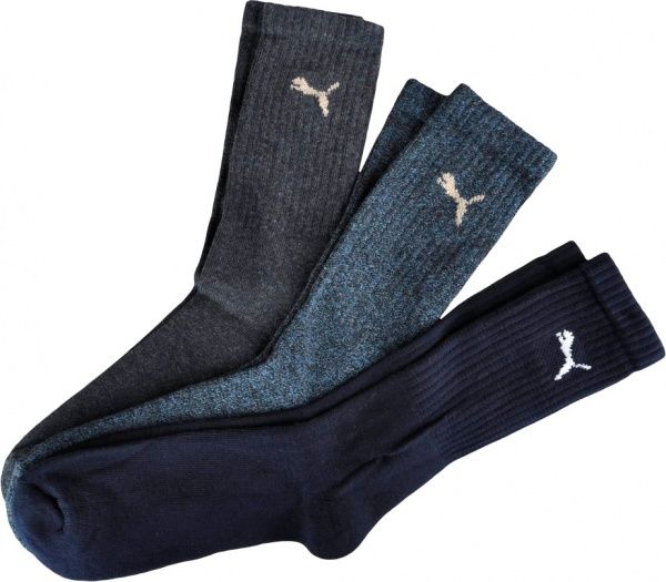 Носки Puma Puma Sport 3-pack 88035503 синий р.39-42