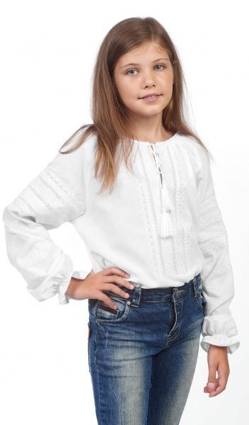 Вышиванка Эдельвика р.110 белый 889-18/09 