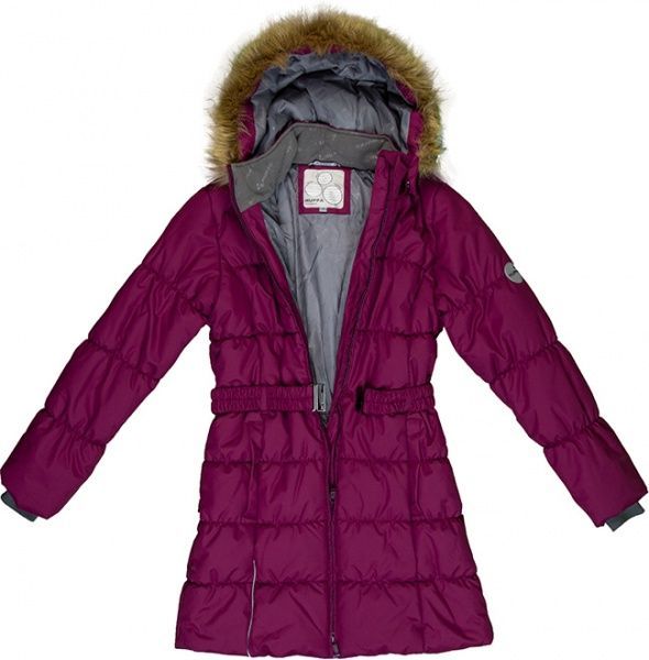 Пальто HUPPA YACARANDA, XS р.158-164 бордовий 12030030-80034-0XS 