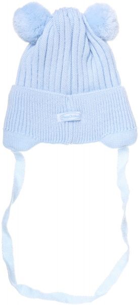 Шапочка дитяча для хлопчика Luna Kids р.40 світло-блакитний 2187 