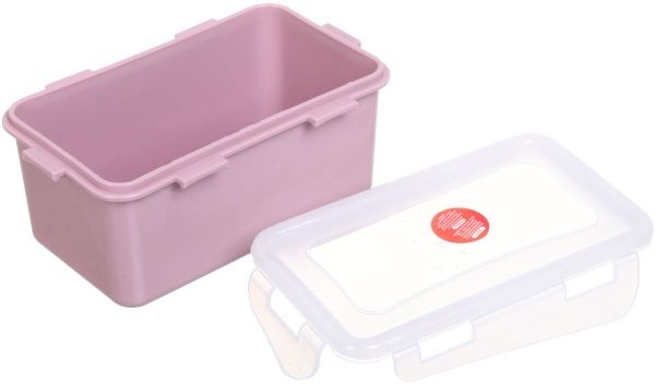 Контейнер Фиеста 650 мл прямоугольный фрезия Алеана