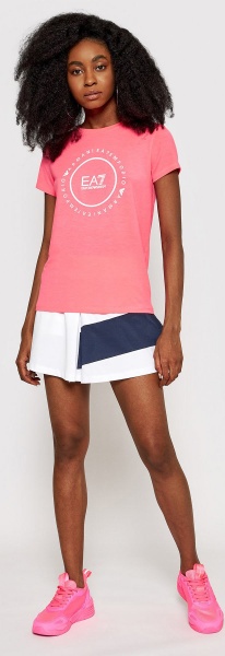 Футболка EA7 T-SHIRT 3KTT22-TJ1TZ-1427 р.M малиновий