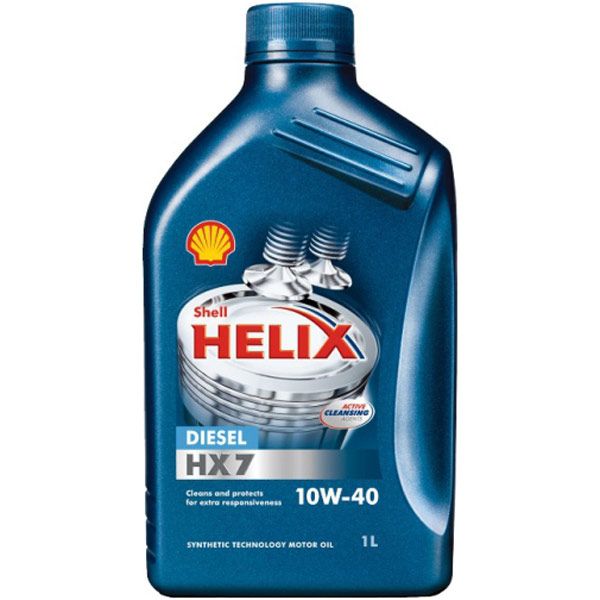 Моторне мастило SHELL Helix Diesel HX7 10W-40 1 л