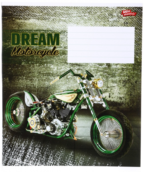 Зошит шкільний 48 аркушів у клітинку в асортименті Мрії збуваються