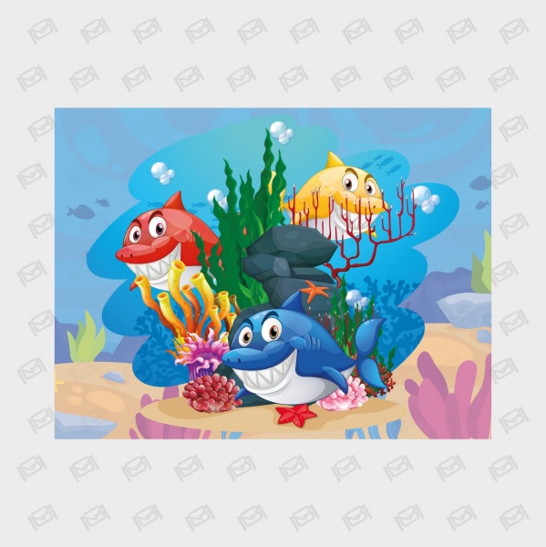 Пазли магнітні MAXGROUP Океан 24 елементи NM-199