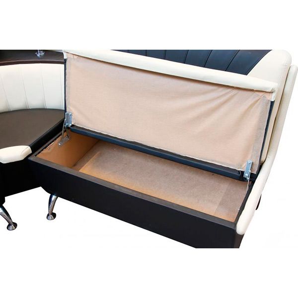 Уголок кухонный Берегиня Мокко молочный с черным