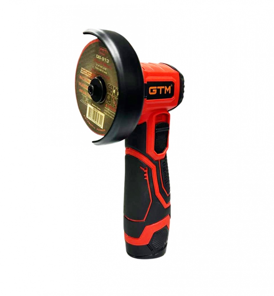 Болгарка (кутова шліфмашина) GTM MAGC12/76BL_KIT акумуляторна