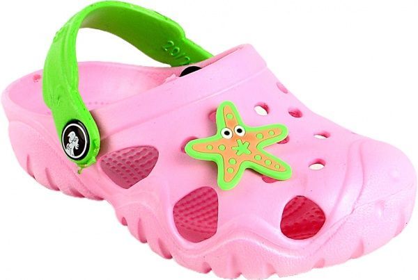 Сабо для девочки Jose Amorales р.30 розовый с салатовым (117082) 